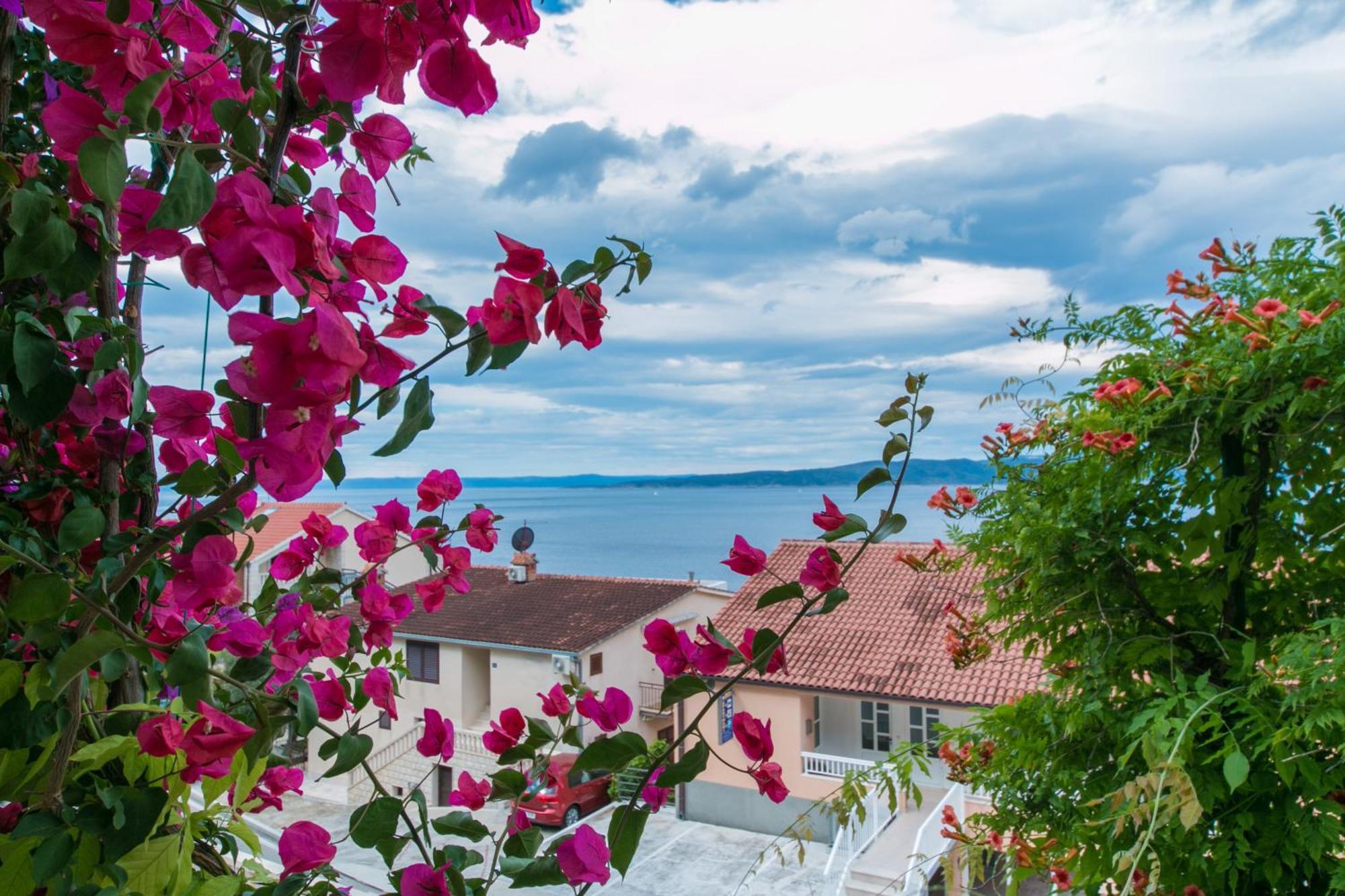 Apartments And Rooms By The Sea Brela, Makarska - 2752 Dış mekan fotoğraf